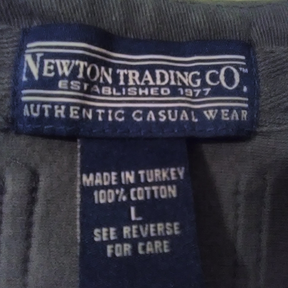 Newton Trading Co. OLIVE GREEN Vest Size Large - Picture 3 of 4